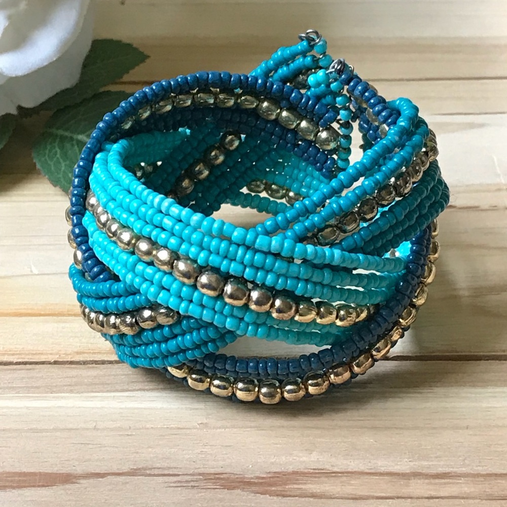 Turquoise Beaded Bracelet